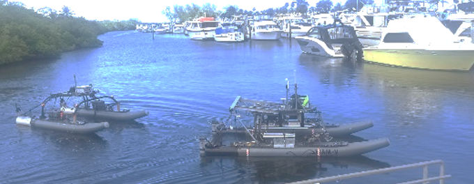 Collaborating USVs